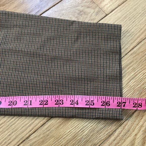 Gap Pants Womens 10 Slim Fit Brown Plaid Check Career Fall Transitional Autumn - Picture 11 of 11